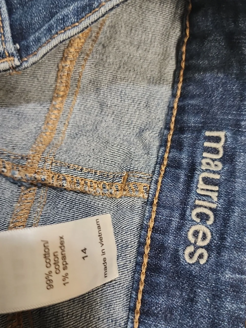 Maurices dark blue